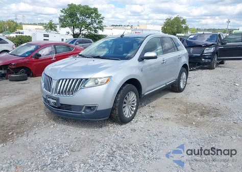 2011 Lincoln Mkx z USA, uszkodzony, nr VIN 2LMDJ8JK1BBJ28293